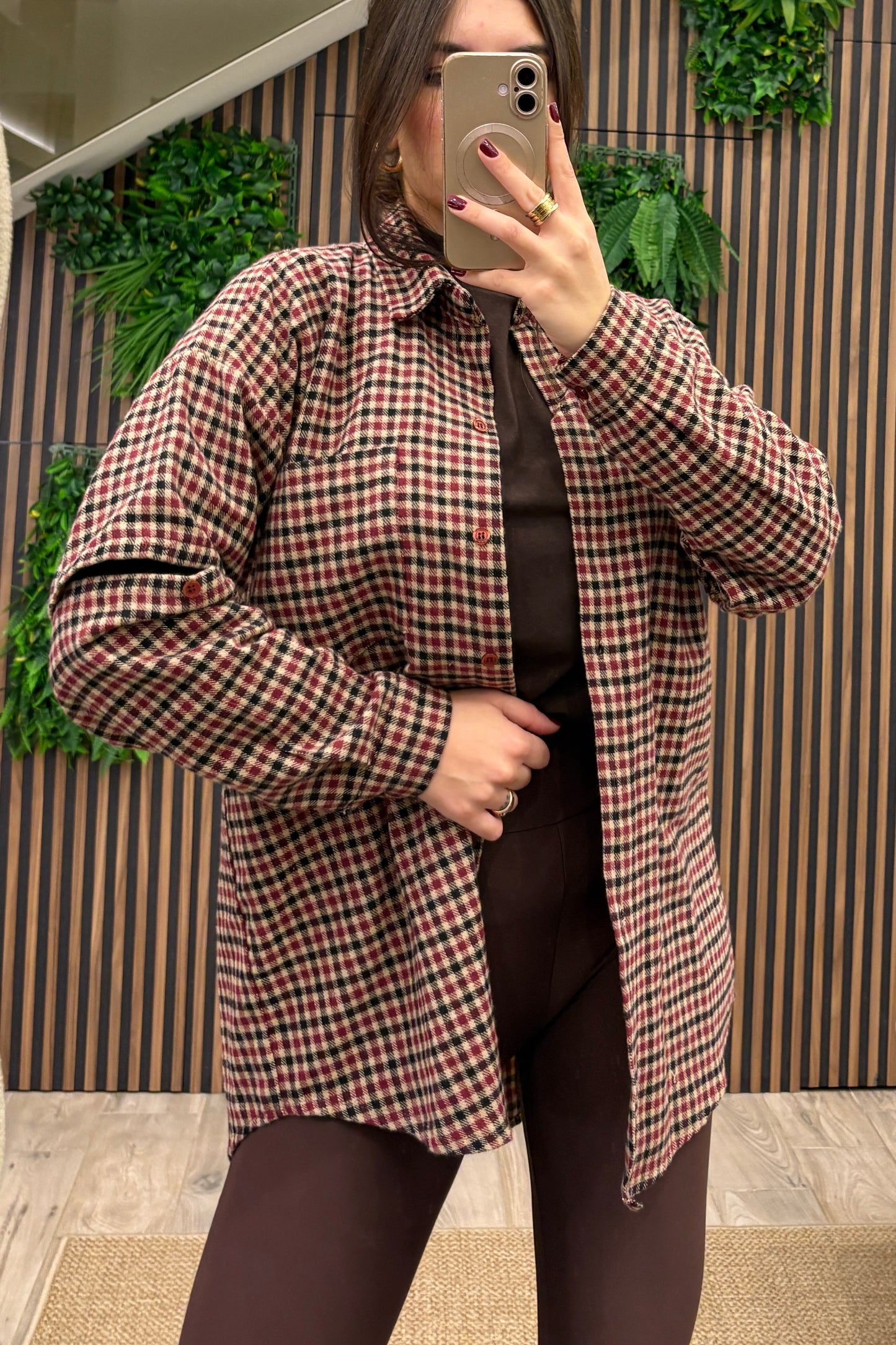 Camicia a quadri