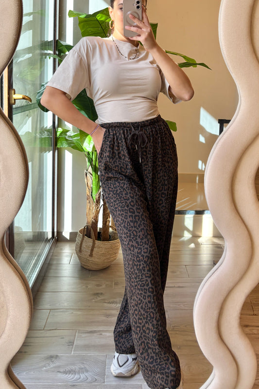 Pantalone Leopard Soft