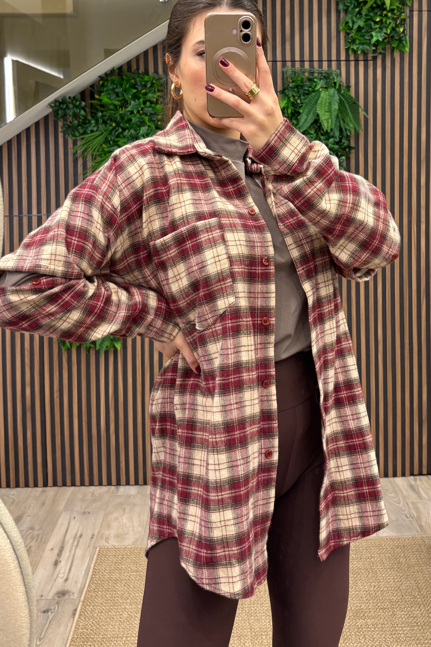 Camicia a quadri