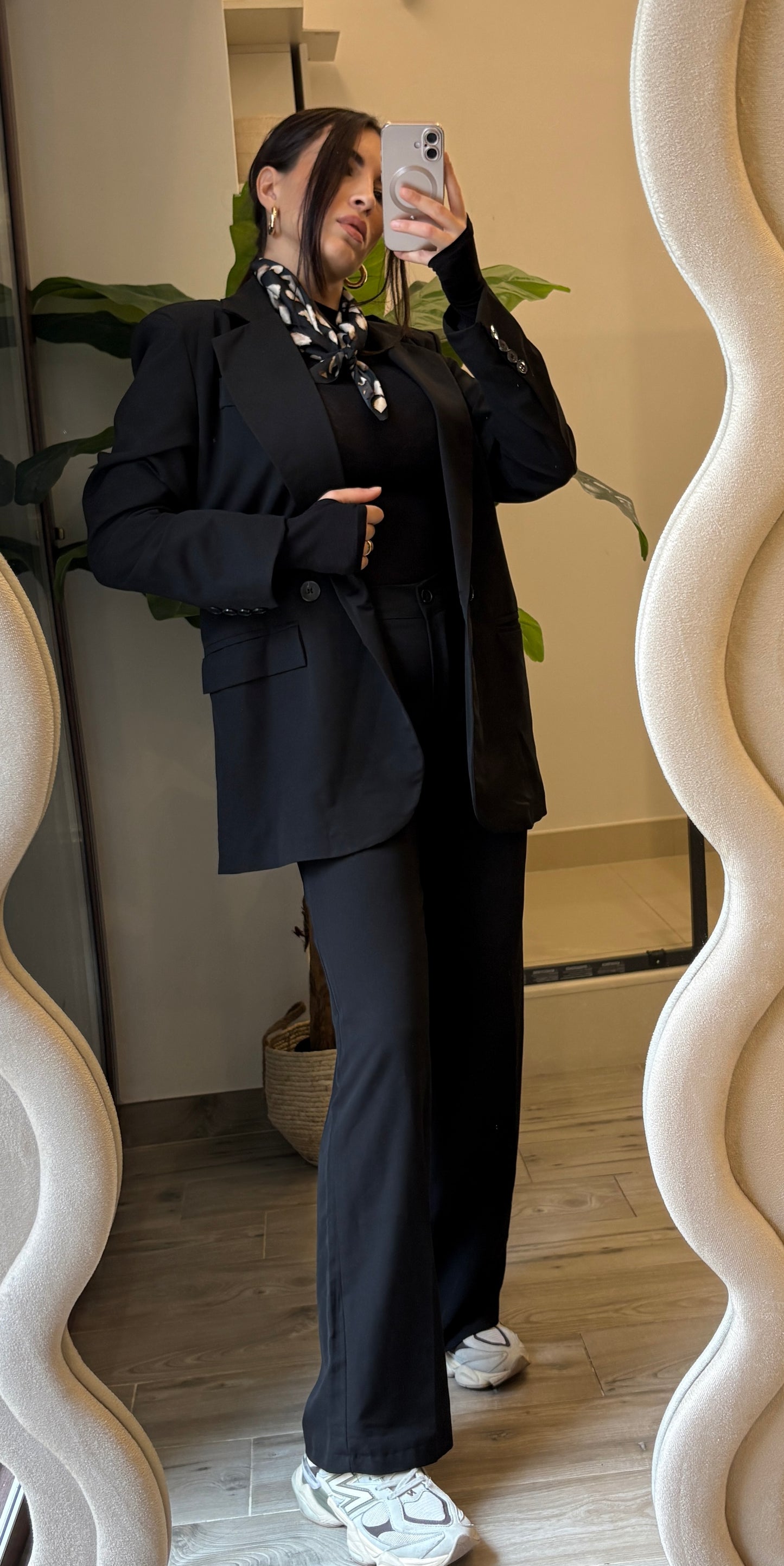 Tailleur Amanda nero