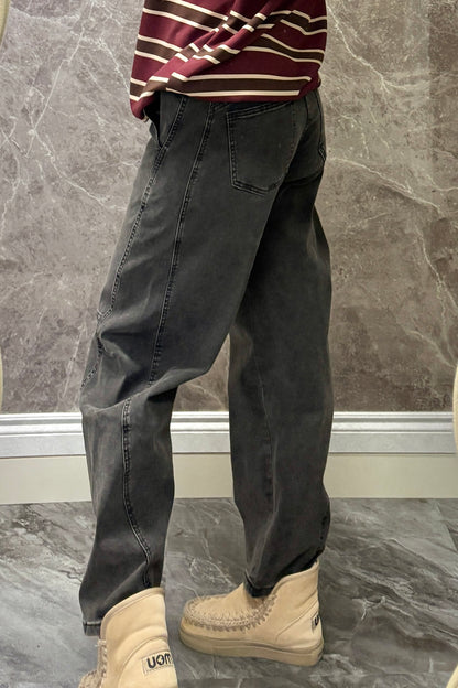 Jeans Grigio Washed