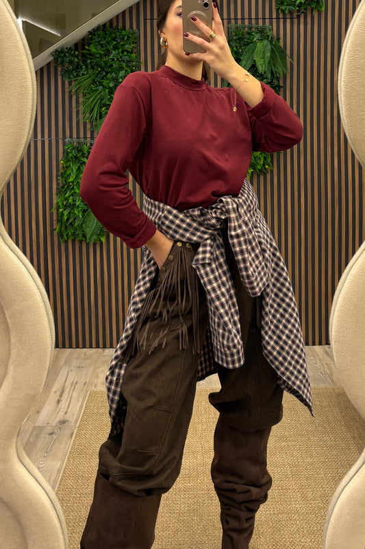 Pantalone Ballon Frange