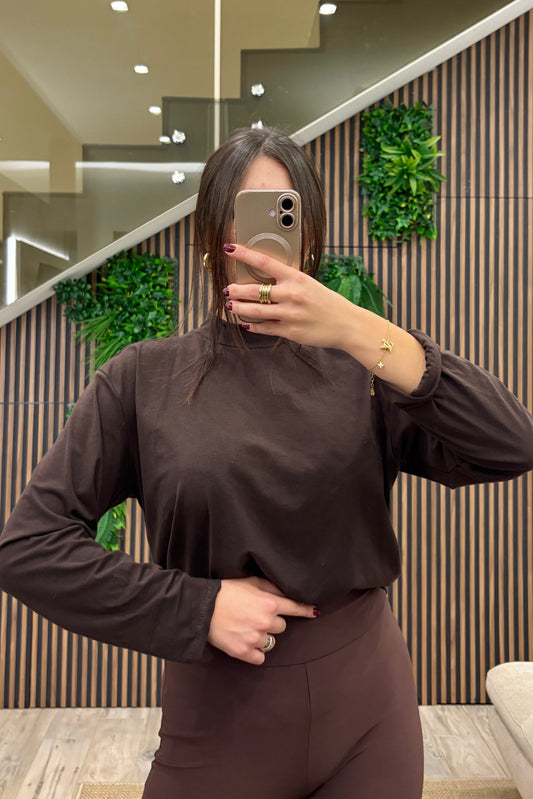 Maglia basic Collo