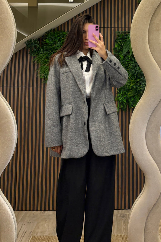 Blazer tessuto cappotto